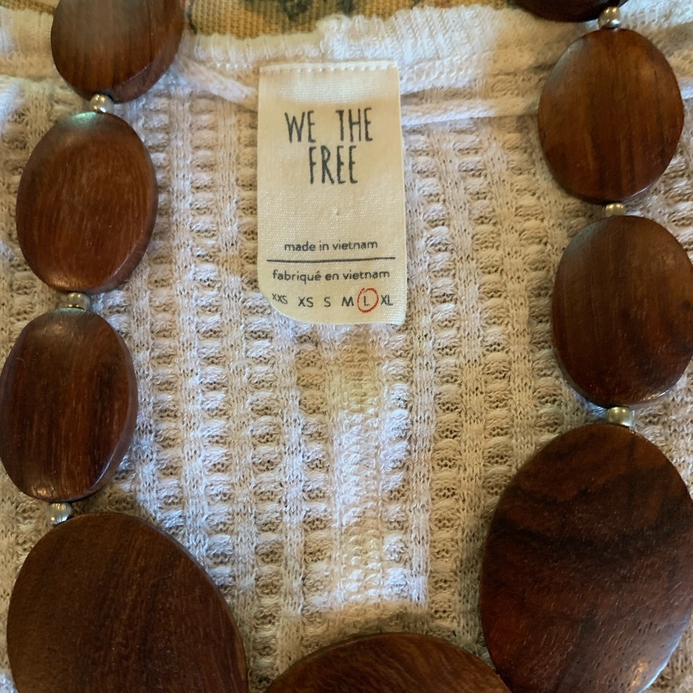 Free People/We the Free Boho flowy yoga top